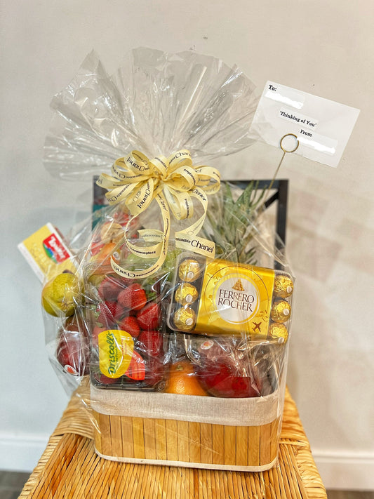 Sympathy fruit basket