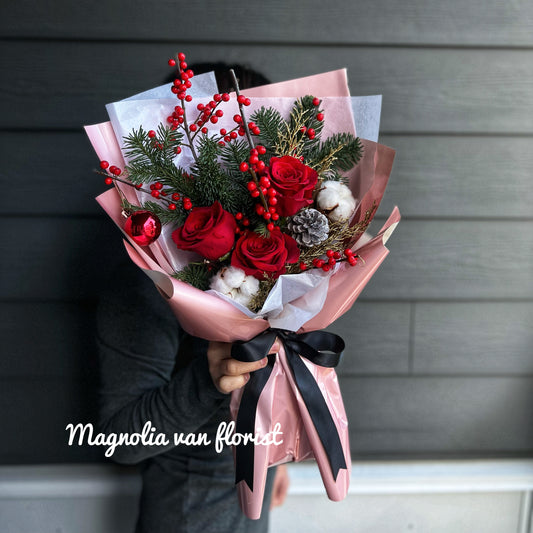 Christmas Collection Bouquet-冬日聖誕花束