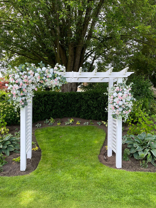 WEDDING-SILK FLOWER FLORAL HANGINGS